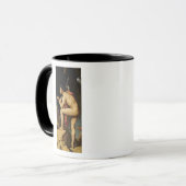 オイディプスおよびスフィンクス1808年 マグカップ (正面左)