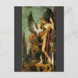 オイディプスとスフィンクス（Gustave Moreau著） ポストカード