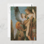 オイデイプスとスフィンクス ポストカード (正面/裏面)