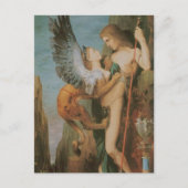 オイデイプスとスフィンクス ポストカード (正面)