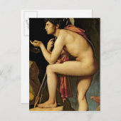 オイデイプスとスフィンクス, 1808 ポストカード (正面/裏面)