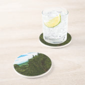 オイメットキャニオンカナダ抽象芸術印象派 コースター (側面)