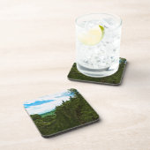 オイメットキャニオンカナダ抽象芸術印象派 コースター (右側)