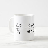 オイラーのラグレンジ方程式 コーヒーマグカップ (正面左)