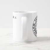 オイラーの公式、アイデンティティの導出 ジャンボコーヒーマグカップ (裏面)