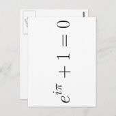 オイラーの公式 ポストカード (正面/裏面)