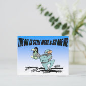 オイルはまだここにある ポストカード (スタンド正面)