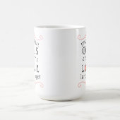 オイルは私の愛の言葉 マグカップ コーラル/ピンク (中央)