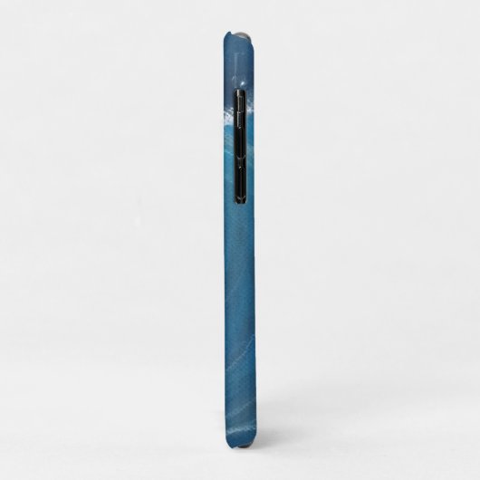 オイルパステル波のスマホケース Case-Mate iPhoneケース (裏面/左)