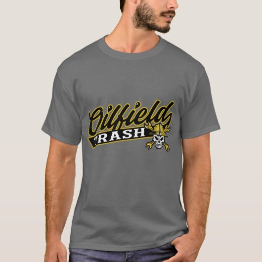 オイルフィールド・トラッシュ Tシャツ (正面)