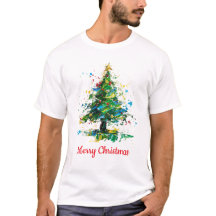 オイルペインティング風カスタムクリスマスツリー