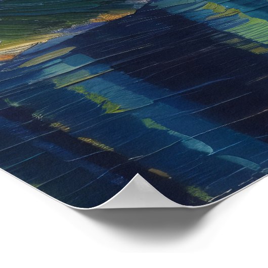 オイル塗装 ポスター (角)