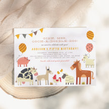 オインクモーコックアドゥー農園の動物誕生日