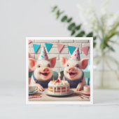 オイン！オイン！すべてのパーティー動物を呼び出す，豚の招待状 招待状 (スタンド正面)