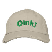 オイン！ 刺繍入りキャップ (正面)
