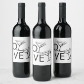 オイヴェイおもしろいイディッシュユダヤパーティー ワインラベル (ボトル)