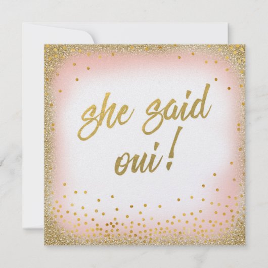 「オイ・インビテーション・パール」 招待状 (正面)