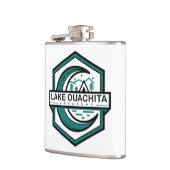 オウアチタ湖アーカンソー月ヘキサ フラスク (左)