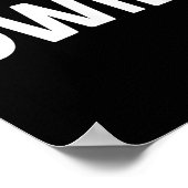 オウィーおもしろい、ジョーク、皮肉 ポスター (角)