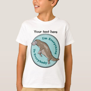 オウギク科オーストラリア動物 Tシャツ