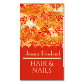 オウチュンボウズ秋名刺 マグネット名刺 (正面縦)