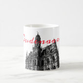 オウデナールドゴシックタウンホールベルギー コーヒーマグカップ (中央)
