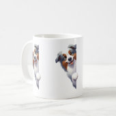 オウトリアリアンシェパード コーヒーマグカップ (正面左)