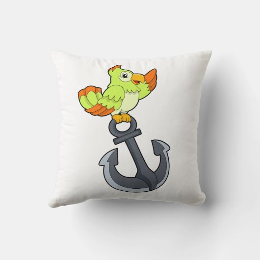 オウムいかり クッション (裏面)