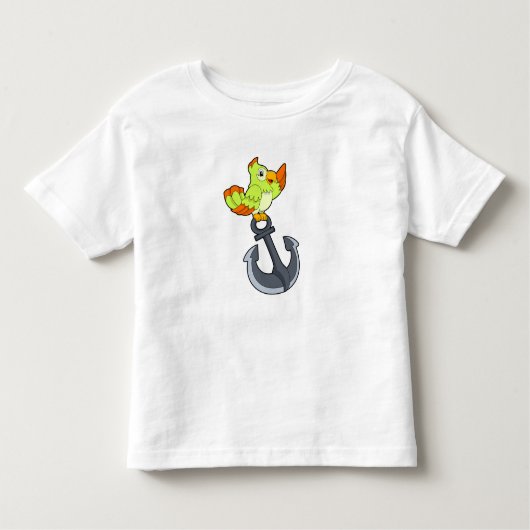 オウムいかり トドラーTシャツ (正面)