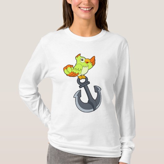 オウムいかり Tシャツ (正面)