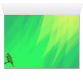 オウムおめでとうカード (内部横(下))