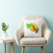 オウムとココナッツ クッション (椅子)