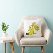 オウムとバナナ クッション (椅子)