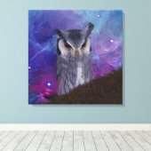 オウムとファンタジーの空 キャンバスプリント (インサイチュ (ウッドフロア))