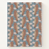 オウムと木綿花 ノートブック (裏面)