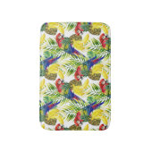 オウムと熱帯の果物 バスマット (正面縦)