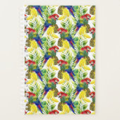 オウムと熱帯果物 プランナー手帳 (正面)