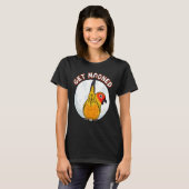 オウムに取り付かれて太陽の下に隠れる Tシャツ (正面フル)