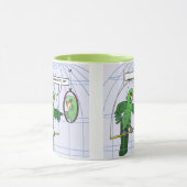 オウムのおりの戦いのマグ マグカップ (中央)