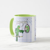 オウムのおりの戦いのマグ マグカップ (正面左)