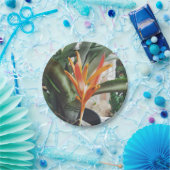 オウムのくちばしヘリコニア多年生草本 ペーパープレート (パーティー)