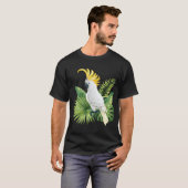 オウムのインコのイラスト Tシャツ (正面フル)