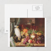 オウムのエキゾチックなフルーツバードコッカティエル ポストカード (正面/裏面)