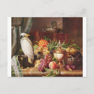 オウムのエキゾチックなフルーツバードコッカティエル ポストカード