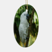 オウムのオーナメント セラミックオーナメント (右)