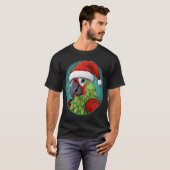 オウムのクリスマス Tシャツ (正面フル)