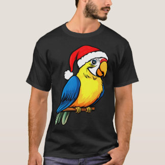 オウムのクリスマスTシャツ Tシャツ