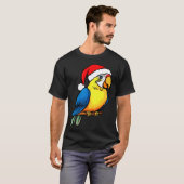 オウムのクリスマスTシャツ Tシャツ (正面フル)