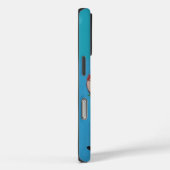 オウムのグリーンケース Case-Mate iPhoneケース (裏面 / 右)