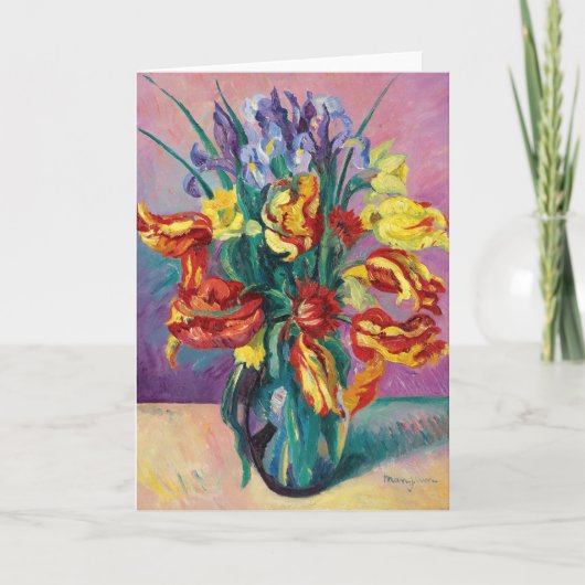 オウムのチューリップ | アンリマンギン カード (正面)